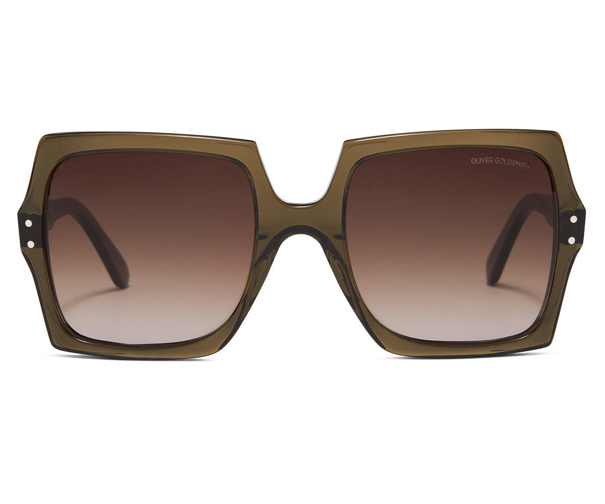 Moosh Sunglasses with Dark Olive acetate frame