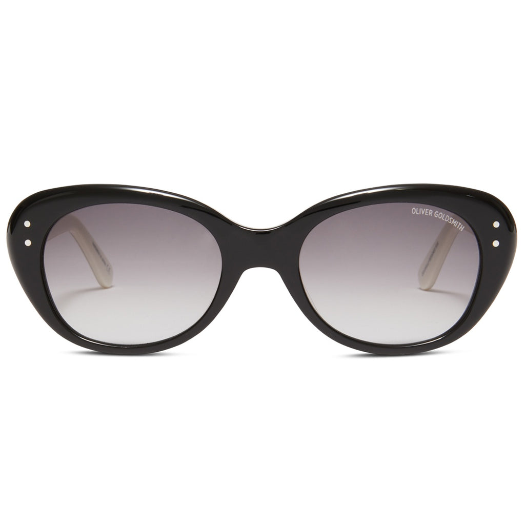 Sophia Sunglasses with Black & Ivory acetate frame