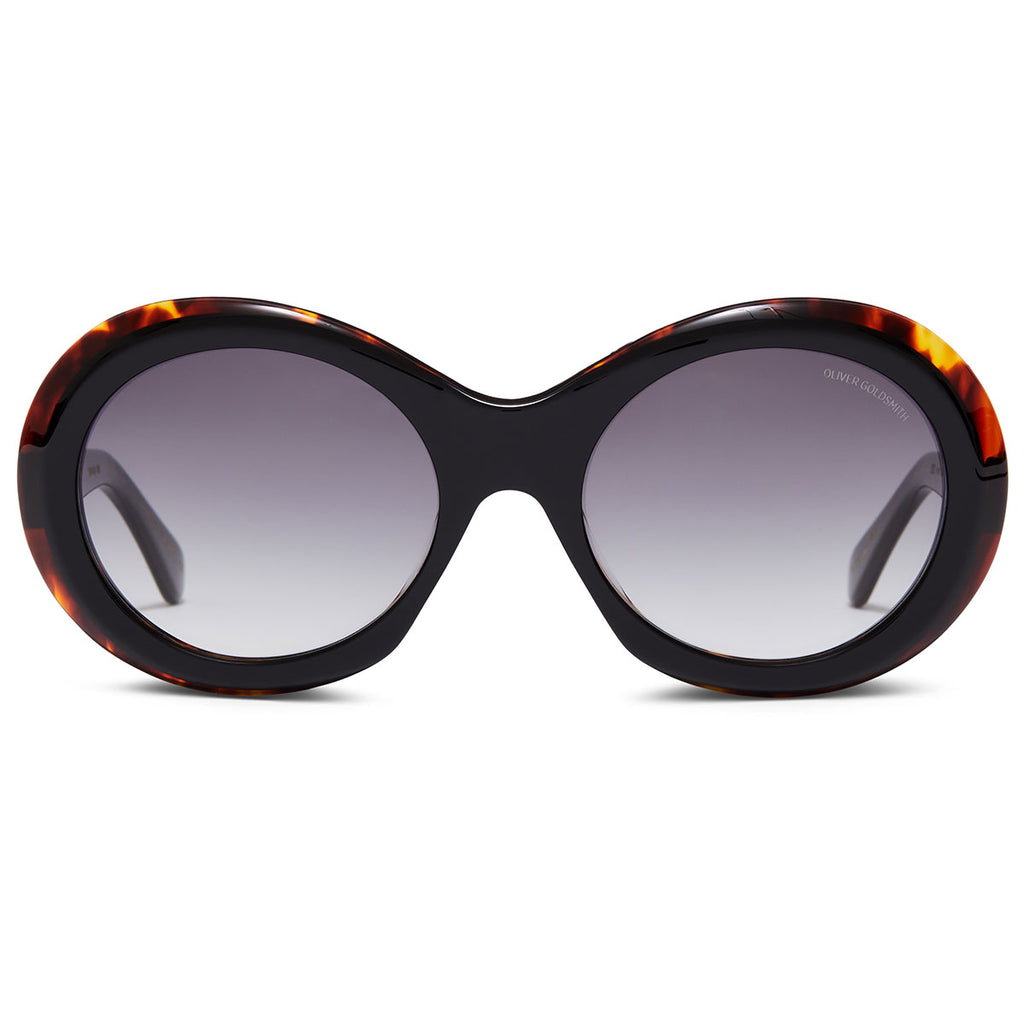 Audrey Sunglasses with  Black Amber acetate frame