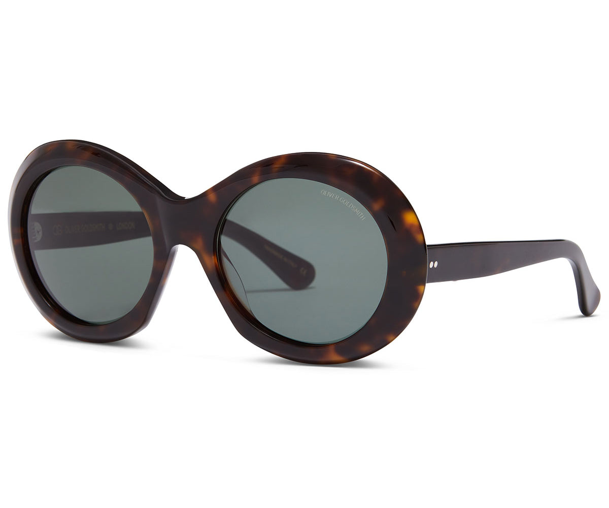 Audrey Sunglasses with Black Amber acetate frame