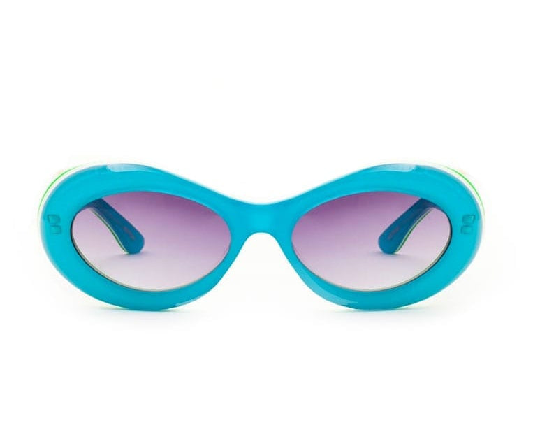 Bude OG Kids Sunglasses with Aqua Fresh acetate frame