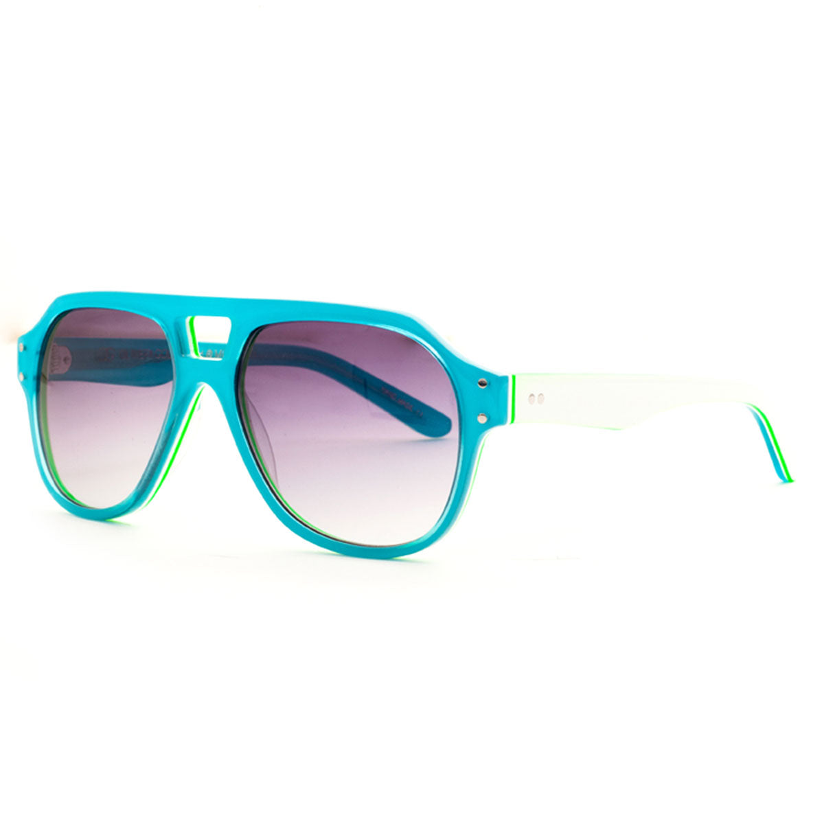 Glyn Kids Sunglasses with Aqua Fresh acetate frame