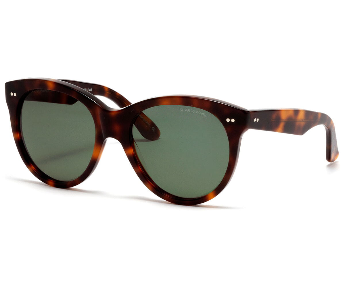 Manhattan Sunglasses with Dark Tortoiseshell acetate frame