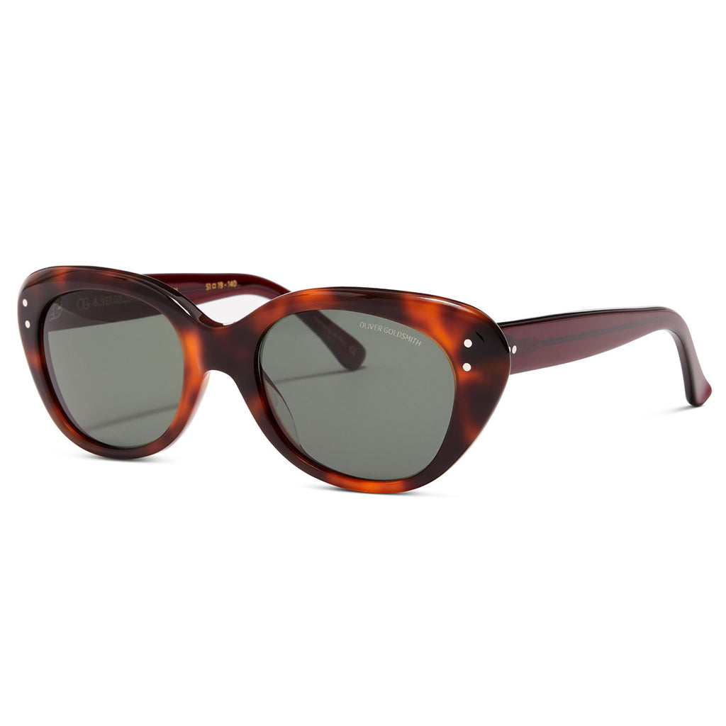 Sophia Sunglasses with Cerise Tortoise acetate frame