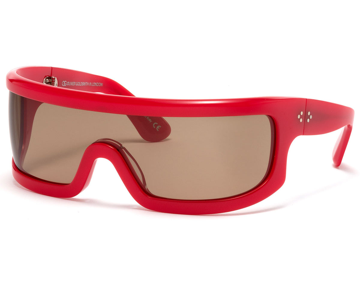 Wow Sunglasses with Red acetate frame